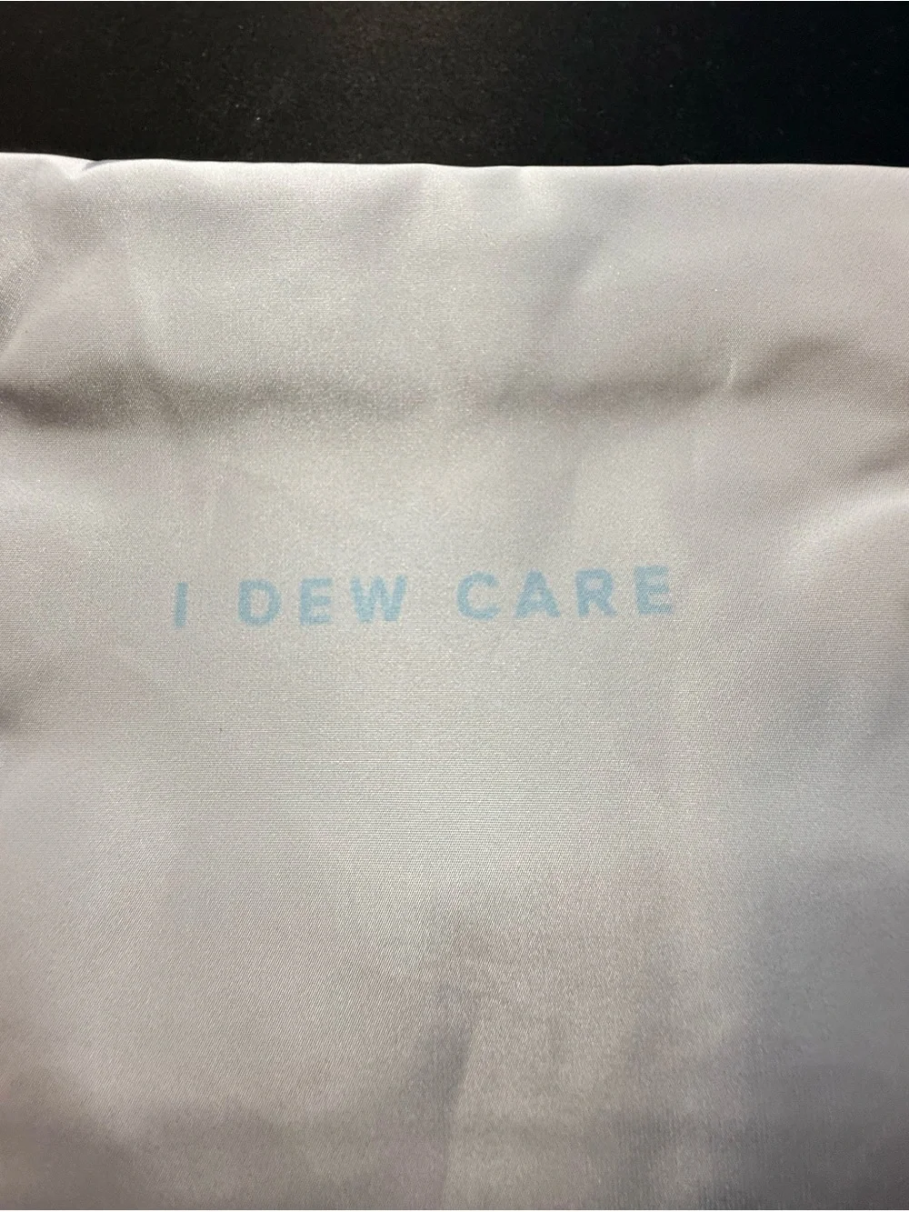 I Dew Care Hot As Sheet Set includes eye and face mask and cosmetics bag